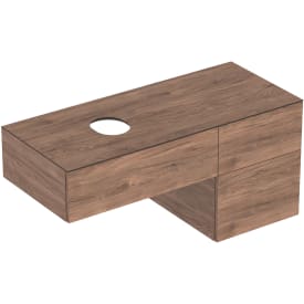 Geberit Variform underskåp, 120x51 cm, valnöt