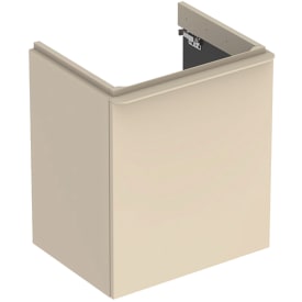 Geberit Smyle Kvadratiskt tvättställsunderskåp, 53,6x43,3 cm, beige