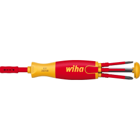 Wiha bithåndtag SlimVario 1000 V, med 6 bits