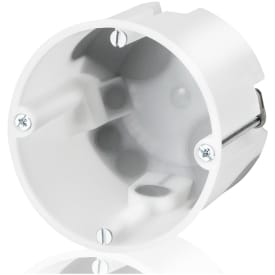 25 stk Forfradåse Ø68 61mm, vindtæt, halogenfri, hvid