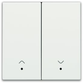 Tangent til smart motorbetjening med linse, white coated