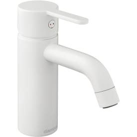 Damixa Silhouet håndvaskarmatur, mat hvid