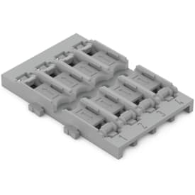5 stk Holder u/aflastning 4-vejs t/Inline samlemuffe, skruemont., grå
