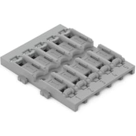 5 stk Holder u/aflastning 5-vejs t/Inline samlemuffe, skruemont., grå