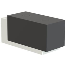 Frost dørstopper 5002, mat hvid