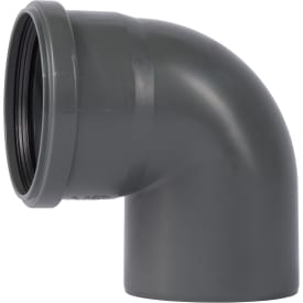 Ostendorf bøjning Ø110mm 87°, grå PP