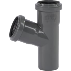 Ostendorf Ø50 mm x 67° Grenrør afløb PP grå