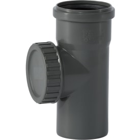 20 stk 75 mm Renserør PP grå
