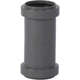 40 mm skyvehylseavløp PP grå