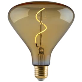 E3Light Led Vintage BR140 E27 C920 90lm Spiral 15H dæmp gylden