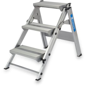 Zarges Plazastep P uden bøjle - 3 trin - 0,66meter