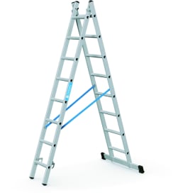 Zarges Combimaster DK 2x8-trins kombistige, 3,9 meter