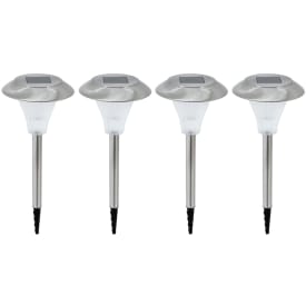 Eglo trädgårdslampa solcell, 4 st