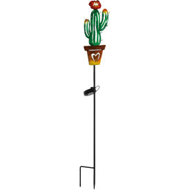 Eglo solcellelampe spyd med kaktus