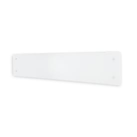 Glamox H60 L elradiator, 230V, 600W, hvid, 7-11 m²