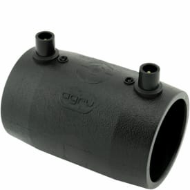 Agruline 50 mm PE EL - Svejsemuffe, SDR11-7,4, Vand PN16, Gas PN10