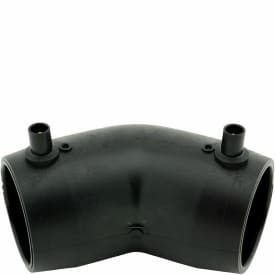 Agruline 200 mm PE EL - Svejsevinkel 45°, Vand PN16, Gas PN10