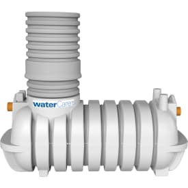 WaterCare 1200 l sandfang m/600 mm opføring, 110 mm til-/afgang