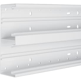 8 meter Installationskanalbund BRH65210 i HF med 2 kam 68x210mm RAL 9016