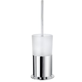 Smedbo toiletbørste, krom/glas