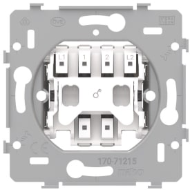 Innsats for 2-polet bryter, 10 A/250 Vac