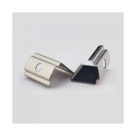 Monteringsclips i metal til alu profil 16 (10 stk)