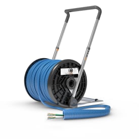 200 meter Flexrør 20 mm med 2 x Kat.6 U/UTP RNR B200