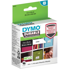 DYMO LabelWriter Slitstarka plastetiketter, 25 x 54 mm