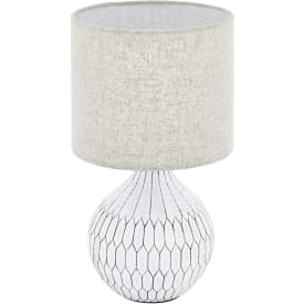 BELLARIVA BORD E27 H360 HVID/LINEN