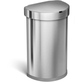 Simplehuman affaldsspand, 45 liter, sensor, børstet stål