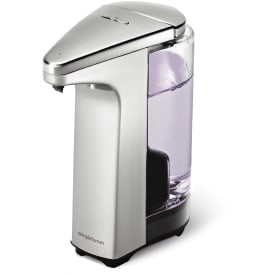 Simplehuman sæbedispenser, børstet nikkel