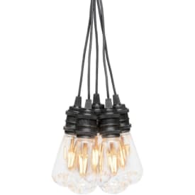 Konstsmide lyskæde E27 10 ravfarvede LED