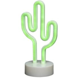 Konstsmide lysslange, batteri, grøn kaktus
