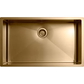 Tapwell TA8040 diskbänk, 75x45 cm, mässing