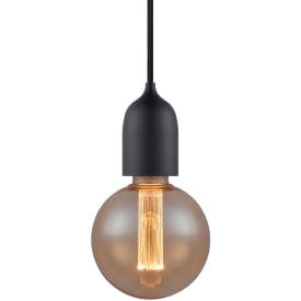 Halo Design klassisk fatningssæt, sort