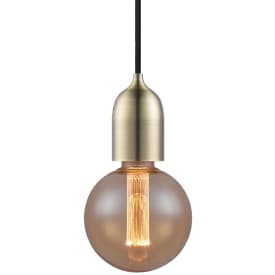 Halo Design Klassisk fattningssats, antik mässing