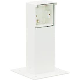 Niko Hydro stikkontaktsøjle til flise, 1 modul, hvid