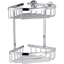 Tesa Aluxx brusehylde, krom