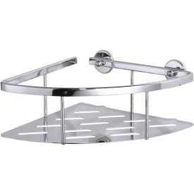 Tesa Aluxx brusehylde, krom