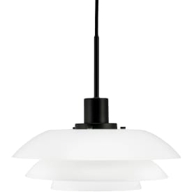DL31 Pendel E27 Ø310, opal/mat sort