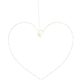 Sirius Liva juledekoration, hjerte, 80 lys