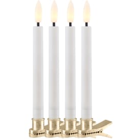 Sirius Sille juletrelys, 4 stk