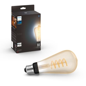 4 stk Philips Hue White Ambiance E27 edisonpære, Ø7,2 cm