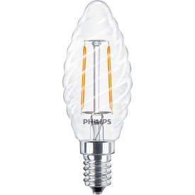 Philips CorePro E14 kronljuslampa, vriden, 2700K, 2W