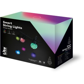 Lite bulb moments utomhus ljusslinga