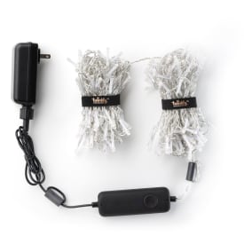 Twinkly Curtain udendørs lysgardin, 210 farvede + hvide lys, 1x2,1 meter