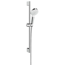 Hansgrohe Crometta brusesæt, vandbesparende krom/hvid