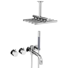 Vola 2441DT8-051A brusesæt, krom