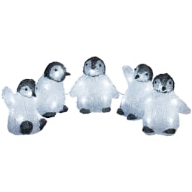 Konstsmide pingvinbarn