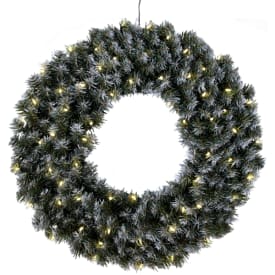 Star Trading Edmonton julkrans med belysning, 60 ljus